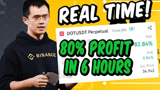 Live Binance Futures Trading (80% PROFIT in 6 Hours)