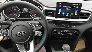 Головное устройство на android NaviPilot Droid8 KIA CEED 2019!