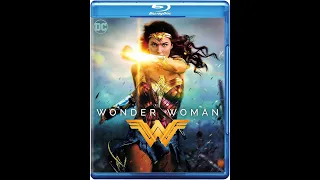 Opening to Wonder Women 2017 Blu-ray