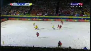 Seleção Brasileira 8- Portugal 2- Pelo Tetra da Copa do Mundo- Futebol de Areia- 2009- Dubai-