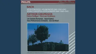 J.S. Bach: Violin Concerto No. 1 in A Minor, BWV 1041 - II. Andante