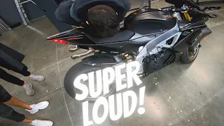 Aprilia RSV4 Factory Gets The Loudest Exhaust! (REVS, RIDE, CARMEET)