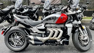 New 2023 Triumph Rocket 3 GT Chrome | Spring Into Savings Clearance Sale at Tampa Triumph