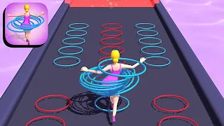 Hula Hoops ​- All Levels Gameplay Android,ios (Levels 1-4)