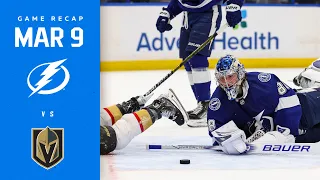 RECAP: Golden Knights @ Lightning 3/9/23 | NOOOOOO