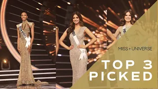 The 70th MISS UNIVERSE Top 3 Picked | Miss Universe