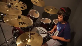 Jump - Van Halen | 8 Years Old (Drum Cover)