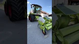 Germany Claas Jaguar Power Harvester Machine !! 🚜 #shorts