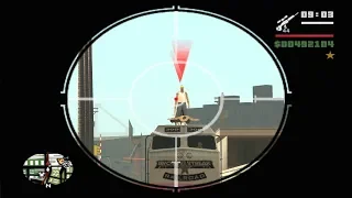 GTA San Andreas - Wrong Side of the Tracks - Big Smoke mission 3 - Method #8 - Sniper Rifle