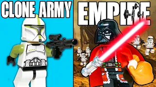 Every LEGO Star Wars Army goes to WAR…