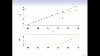 Statistical Learning: 7.2 Piecewise Polynomials and Splines