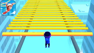 Satisfying Mobile GAME: Roof Rails, Flying Cut, Tall Man Run, Juice Run, Muscle Rush...