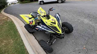 2020 YAMAHA RAPTOR 700R SE MODIFIED (50 WIDE) LOVELY STREET RUN !!