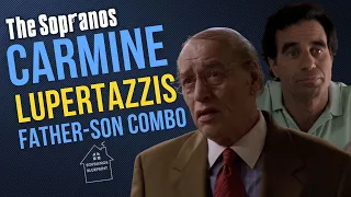 The Carmine Lupertazzis - A Unique Father-Son Combo! #thesopranos