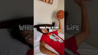 When Ball is Literally Life 😭🏀 #comedy #funny #nba #basketball