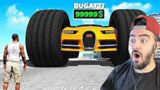 ATEŞ ETTIGIM MONSTER BUGATTI ARABALAR PARA OLUYOR EN MONSTER ARABAYI BULDUM - GTA 5 MODS