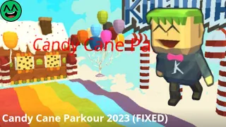 Kogama | Candy Cane Parkour 2023 - Speedrun