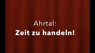 Ahrtal: Zeit zu handeln!