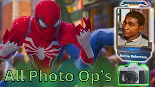 Marvel's Spider-Man 2: All Photo-Op Voice Lines w/ Robbie Robertson!