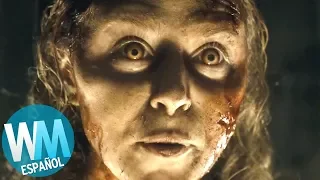 ¡Top 10 Mejores SUSTOS en Películas de TERROR!