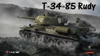 World of Tanks Replay - T-34-85 Rudy, 10 kills, 4k dmg, (M) Ace Tanker