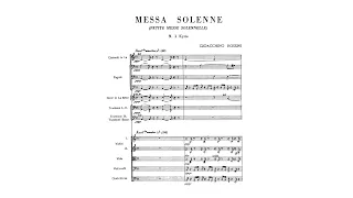 Gioachino Rossini – Petite messe solennelle (orchestral version)