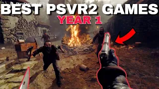 These are the BEST PSVR2 Games from it's FIRST YEAR!