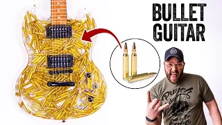 I Make a Guitar From BULLETS & EPOXY for Mat Best