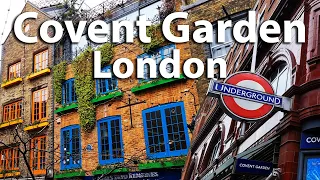 COVENT GARDEN LONDON - HIDDEN GEMS - NEAL’S YARD | Apple Market | WALK THE STREETS | Iconic theatres