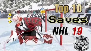 NHL 19: Top 10 Saves