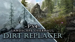 Skyrim Mod I PS4 I Landscape Overhaul I Dirt Replacer