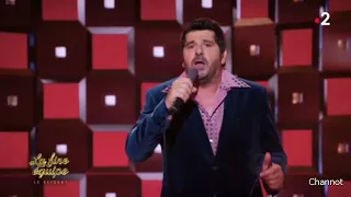 Patrick Fiori dans la fine équipe chante mike brant qui sora