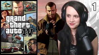 Let's Play Grand Theft Auto 4 BLIND - Part 1 (bunnytails)