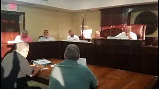 Jasper City Council October 2018