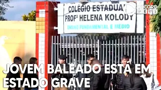 Jovem baleado em ataque à escola no Paraná está em estado grave