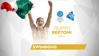 2022 Summer Piotr Nurowski Prize - Meet Italian swimmer Filippo Bertoni