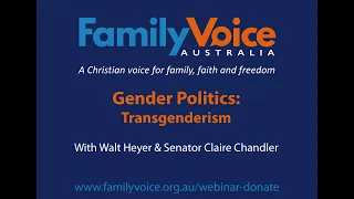 Gender Politics: Transgenderism Webinar