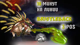 Bristleback лайнинг на 3 позиции.