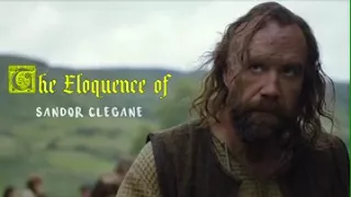 The hound says “fuck” a lot