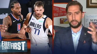 Nick Wright reacts to Kawhi, Clippers closing out the Mavs in Game 6 | NBA | FIRST THINGS FIRST