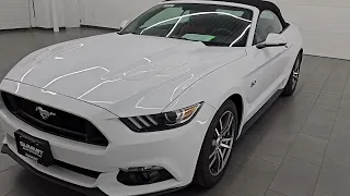 2015 FORD MUSTANG GT PREMIUM CONVERTIBLE REDLINE SEATS 4K WALKAROUND 14598Z