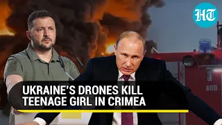 Ukrainian Drones Hit Crimea Again; Teenage Girl Killed In Latest Attack, Russia Fumes | Details