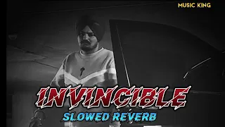 Invincible | Sidhu Moose Wala | Slowed Reverb