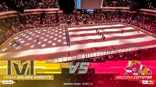Vegas Golden Knights vs Arizona Coyotes 1/22/2023 NHL 23 Gameplay