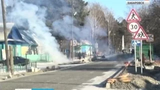 Вести-Хабаровск. Зимнее благоустройство в Полине Осипенко