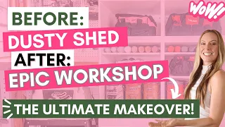 Epic Shed Workshop Makeover