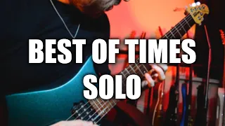 Dream Theater - The Best Of Times Solo by Hayden McCarry