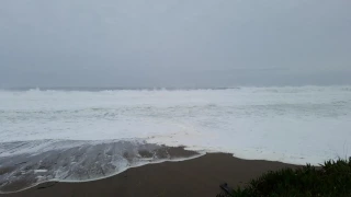 Dangerous surf at Point Reyes