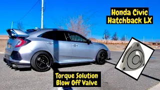 Torque Solution Blow Off Valve Adapter - 2019 Honda Civic Hatchback Lx (Sound Videos/Clips)