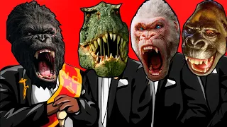 King Kong 1986 & King Kong vs Tyrannosaurus Rex & Kong: Skull Island - Coffin Dance Meme Song Cover